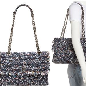 Kurt Geiger London Tweed Shoulder Bag